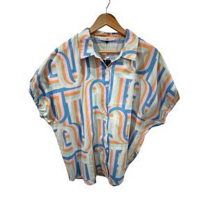 Michelle McDowell Goldie Cath A Wave Top Size Large